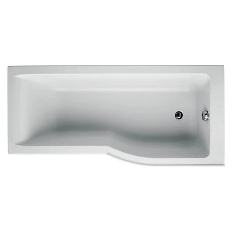 Ideal Standard Tempo Arc 1700mm P-Shaped Shower Bath 3 Ideal Standard Tempo Arc 1700mm P-Shaped Shower Bath