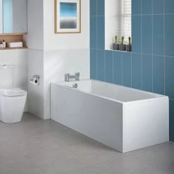 Ideal Standard Concept 1700 x 700mm 2TH Single Ended Idealform Bath 9 Ideal Standard Concept 1700 x 700mm 2TH Single Ended Idealform Bath -Bathroom Baths Shop E729201 D4 460