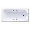 Kaldewei Eurowa 1500 x 700mm Steel Enamel Bath with Twin Grip Handles (2TH) -Bathroom Baths Shop EUROWA GRIPS LARGE 2TH3