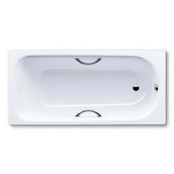 Kaldewei Eurowa 1700 x 700mm Steel Enamel Bath with Twin Grip Handles