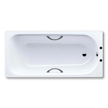 Kaldewei Eurowa 1700 x 700mm Steel Enamel Bath with Twin Grip Handles 4 Kaldewei Eurowa 1700 x 700mm Steel Enamel Bath with Twin Grip Handles - Image 2