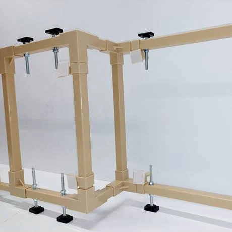 Easy Fit 1500-1700mm Extendable Front Bath Frame for L-Shape Baths 4 Easy Fit 1500-1700mm Extendable Front Bath Frame for L-Shape Baths - Image 2