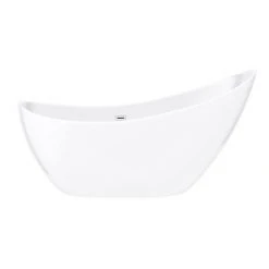 Nova 1750 Modern Free Standing Slipper Bath -Bathroom Baths Shop FB64 n d1 460