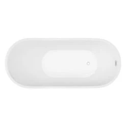 Toreno 1700 x 750mm Modern Slipper Freestanding Bath 11 Toreno 1700 x 750mm Modern Slipper Freestanding Bath -Bathroom Baths Shop FB75 n d3 460