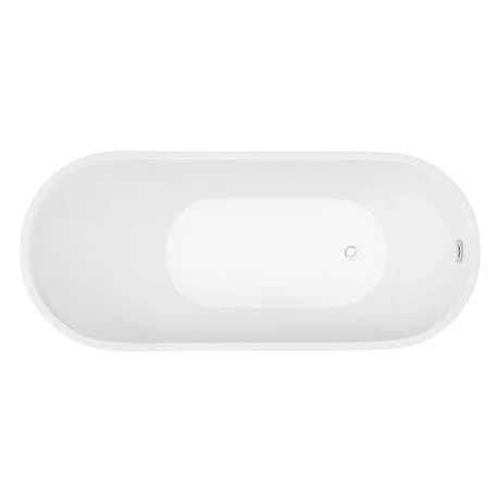 Toreno 1700 x 750mm Modern Slipper Freestanding Bath 7 Toreno 1700 x 750mm Modern Slipper Freestanding Bath - Image 5