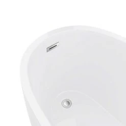 Snowden 1300 Small Modern Freestanding Bath 10 Snowden 1300 Small Modern Freestanding Bath -Bathroom Baths Shop GD8203 detail2 460