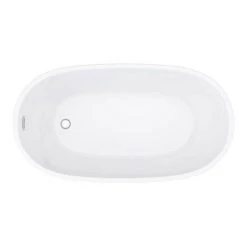 Snowden 1300 Small Modern Freestanding Bath 11 Snowden 1300 Small Modern Freestanding Bath -Bathroom Baths Shop GD8203 n d1 460