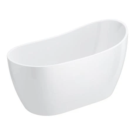 Toreno 1370 Small Modern Slipper Free Standing Bath 4 Toreno 1370 Small Modern Slipper Free Standing Bath - Image 2