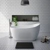 Toreno 1370 Small Modern Slipper Free Standing Bath -Bathroom Baths Shop GD8225 137 product1
