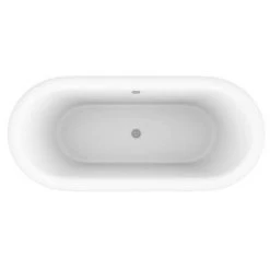 Chatsworth Dark Grey 1770 Double Ended Slipper Roll Top Bath -Bathroom Baths Shop GRYFB29 d2 460