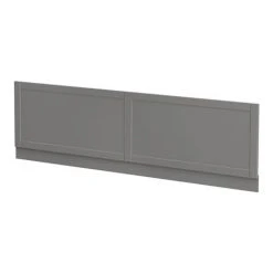 Keswick Grey 1700 x 700 Double Ended Bath inc. Front + End Panels 8 Keswick Grey 1700 x 700 Double Ended Bath inc. Front + End Panels -Bathroom Baths Shop KES GRY DE17 d2 460
