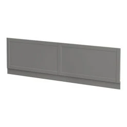 Keswick Grey 1700mm Traditional Bath Front Panel