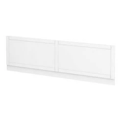 Keswick White 1700 x 700 Double Ended Bath inc. Front + End Panels -Bathroom Baths Shop KES WHT DE17 d2 460