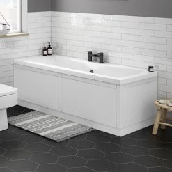 Keswick White 1700 x 700 Double Ended Bath inc. Front + End Panels
