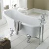 Nuie Kensington 1700 Roll Top Slipper Bath inc. Chrome Leg Set -Bathroom Baths Shop Kensington 1700 Luxury Slipper Freestanding Bath with Chrome Leg Set prod