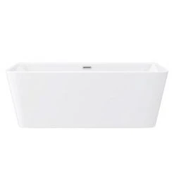 Orion Back To Wall Modern Square Bath (1700 x 735mm) -Bathroom Baths Shop LBT41W n d2 460