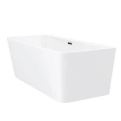 Orion Back To Wall Modern Square Bath (1700 x 735mm) -Bathroom Baths Shop LBT41W n d3 460