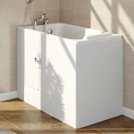 Milton Walk In 1210mm Deep Soak Bath inc. Front + End Panels 3 Milton Walk In 1210mm Deep Soak Bath inc. Front + End Panels