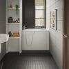 Milton Luxury Walk In 1275mm Easy Access Deep Soak Bath inc. Front + End Panels 1 Milton Luxury Walk In 1275mm Easy Access Deep Soak Bath inc. Front + End Panels -Bathroom Baths Shop M0212 n p