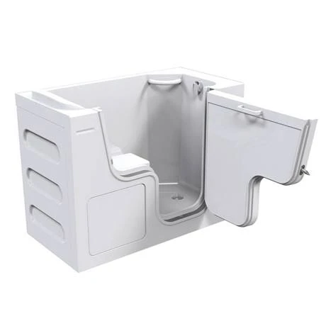 Milton Luxury Walk In 1300 x 660mm Easy Access Deep Soak Bath inc. Front + End Panels 4 Milton Luxury Walk In 1300 x 660mm Easy Access Deep Soak Bath inc. Front + End Panels - Image 2