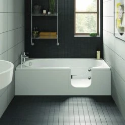 Milton Luxury Walk In 1500mm Bath inc. Front + End Panels