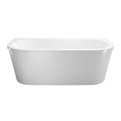 Crosswater Serene Back To Wall Bath (1700 x 750mm) -Bathroom Baths Shop M4NCW M4BCW D2 460