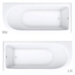 Appleby 1700 Roll Top Shower Bath + Matt Black Leg Set -Bathroom Baths Shop MBAP1700B NEW DETAIL1 460