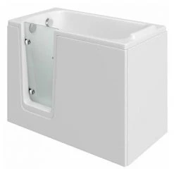 Milton Luxury Walk In 1210mm Easy Access Deep Soak Bath inc. Front + End Panels -Bathroom Baths Shop MDSB d2 460