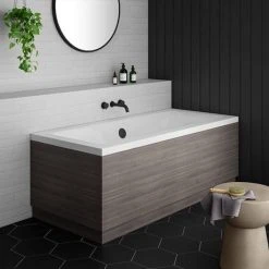 Brooklyn Grey Avola Wood Effect Bath Panel - Various Sizes 7 Brooklyn Grey Avola Wood Effect Bath Panel - Various Sizes -Bathroom Baths Shop MPD n d2 460