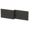 Brooklyn 1700 Black L-Shaped Front Bath Panel -Bathroom Baths Shop MPD635 n p