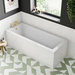 Monza 1800 x 800 Single Ended Rectangular Bath