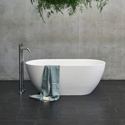 Clearwater Formoso Grande 1690 x 800mm ClearStone Matt White Bath