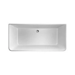 Crosswater Artist Grande Back To Wall Bath (1690 x 800mm) -Bathroom Baths Shop N3ACSCW D2 460