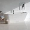 Clearwater Patinato Petite ClearStone Freestanding Bath 1524mm x 800mm - N3ACS