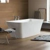 Clearwater Palermo Petite ClearStone Bath (1524 x 750mm) - N4CCS -Bathroom Baths Shop N4CCS P