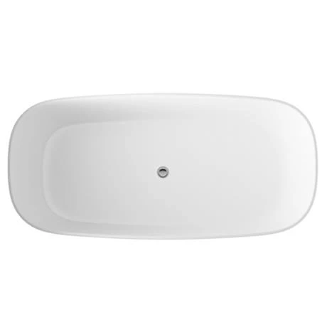 Hudson Reed Bella L1495 x W720mm Square Freestanding Bath - NBB003 4 Hudson Reed Bella L1495 x W720mm Square Freestanding Bath - NBB003 - Image 2