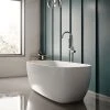 Hudson Reed Bella L1495 x W720mm Square Freestanding Bath - NBB003 -Bathroom Baths Shop NBB003 p