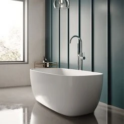 Hudson Reed Bella L1495 x W720mm Square Freestanding Bath - NBB003