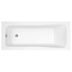 Nova Square Single Ended Bath with Sliding Bath Screen 8 Nova Square Single Ended Bath with Sliding Bath Screen -Bathroom Baths Shop NVSBS nd2 460