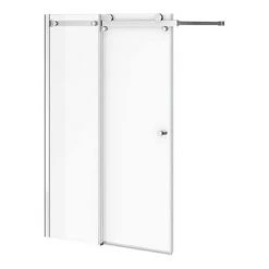 Nova Square Single Ended Bath with Sliding Bath Screen 9 Nova Square Single Ended Bath with Sliding Bath Screen -Bathroom Baths Shop NVSBS nd3 460