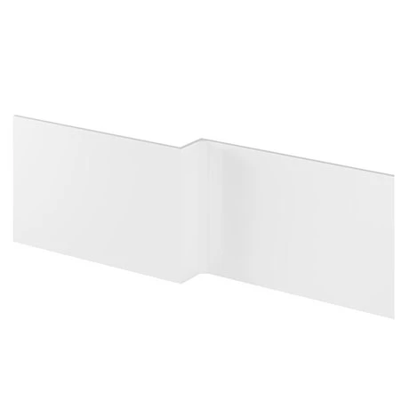 Hudson Reed Gloss White 1700 Square Shower Bath Front Panel - OFF173 3 Hudson Reed Gloss White 1700 Square Shower Bath Front Panel - OFF173