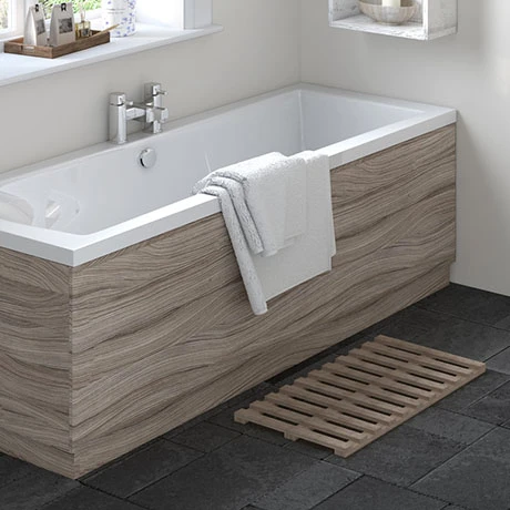 Hudson Reed Driftwood 1700 Front Straight Bath Panel - OFF277 3 Hudson Reed Driftwood 1700 Front Straight Bath Panel - OFF277