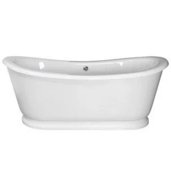 Old London Greenwich 1740 x 800mm Double Ended Slipper Freestanding Bath - LDB002 8 Old London Greenwich 1740 x 800mm Double Ended Slipper Freestanding Bath - LDB002 -Bathroom Baths Shop Old London Greenwich Double Ended Slipper Freestanding Bath with Skirt LDB002 d1 460