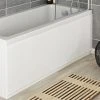 Hudson Reed High Gloss White MDF Front Bath Panel - Various Size Options