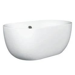 Picco 1500 x 780mm Double Ended Freestanding Bath -Bathroom Baths Shop PIC15X7 D1 460