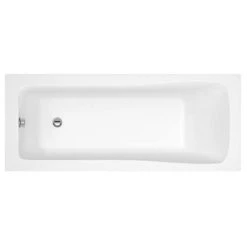 Nuie Curved Top Straight Hinged Linton Shower Bath 8 Nuie Curved Top Straight Hinged Linton Shower Bath -Bathroom Baths Shop Premier Curved Top Straight Hinged Linton Shower Bath detail1 460