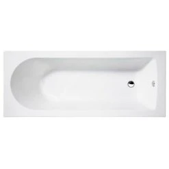 Crosswater Flow Single Ended Bath 8 Crosswater Flow Single Ended Bath -Bathroom Baths Shop R13CW D1 460