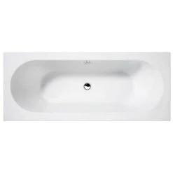 Crosswater Verge Double Ended Bath 8 Crosswater Verge Double Ended Bath -Bathroom Baths Shop R8CW D1 460