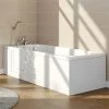 Milton Walk In Bath + Front Panel (1700x700mm) -Bathroom Baths Shop RAMSDEN BATH p