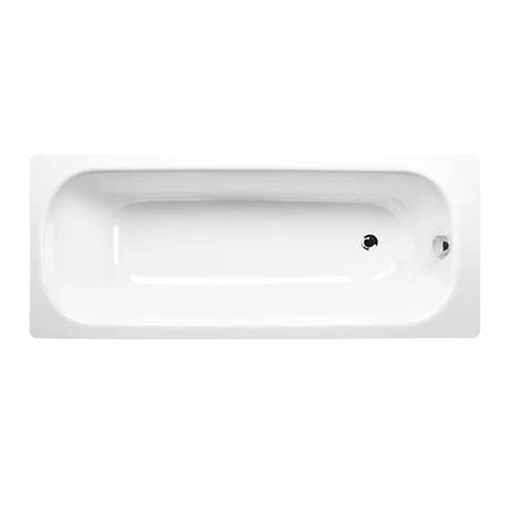 Aurora 1700 x 700mm 0TH Steel Enamel Bath 4 Aurora 1700 x 700mm 0TH Steel Enamel Bath - Image 2